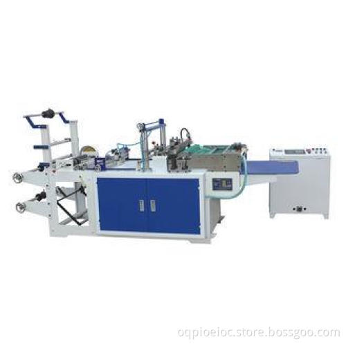 Full automatic BOPP POF Plastic Bag Making Machine with Com